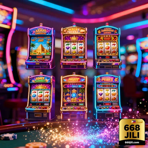 668jili slot machines display 5
