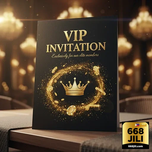 VIP player enjoying exclusive bonuses at 668jili